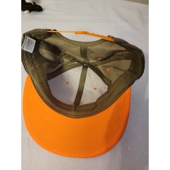 Vintage Chicago Bears Camo SnapBack Hat AJD Team NFL One Size Embroidered - Picture 4 of 5